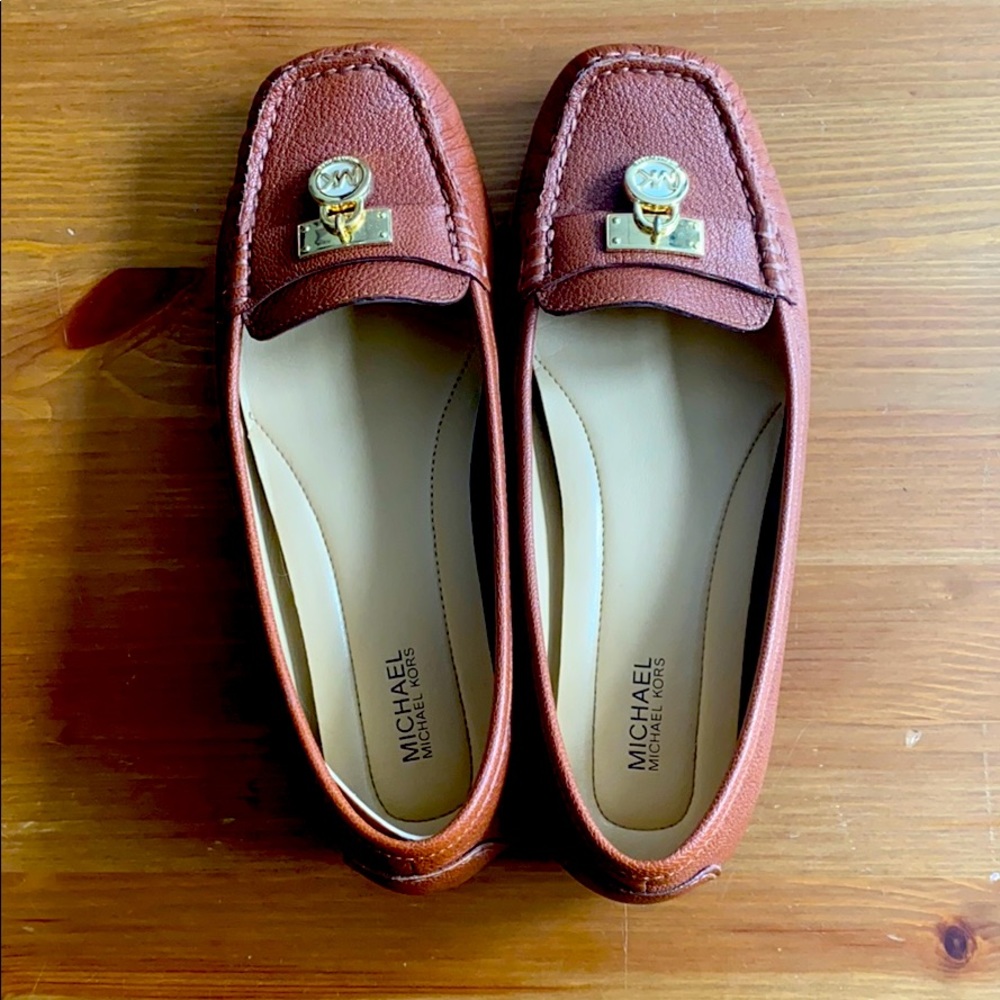 Michael Kors Leather Moccasin